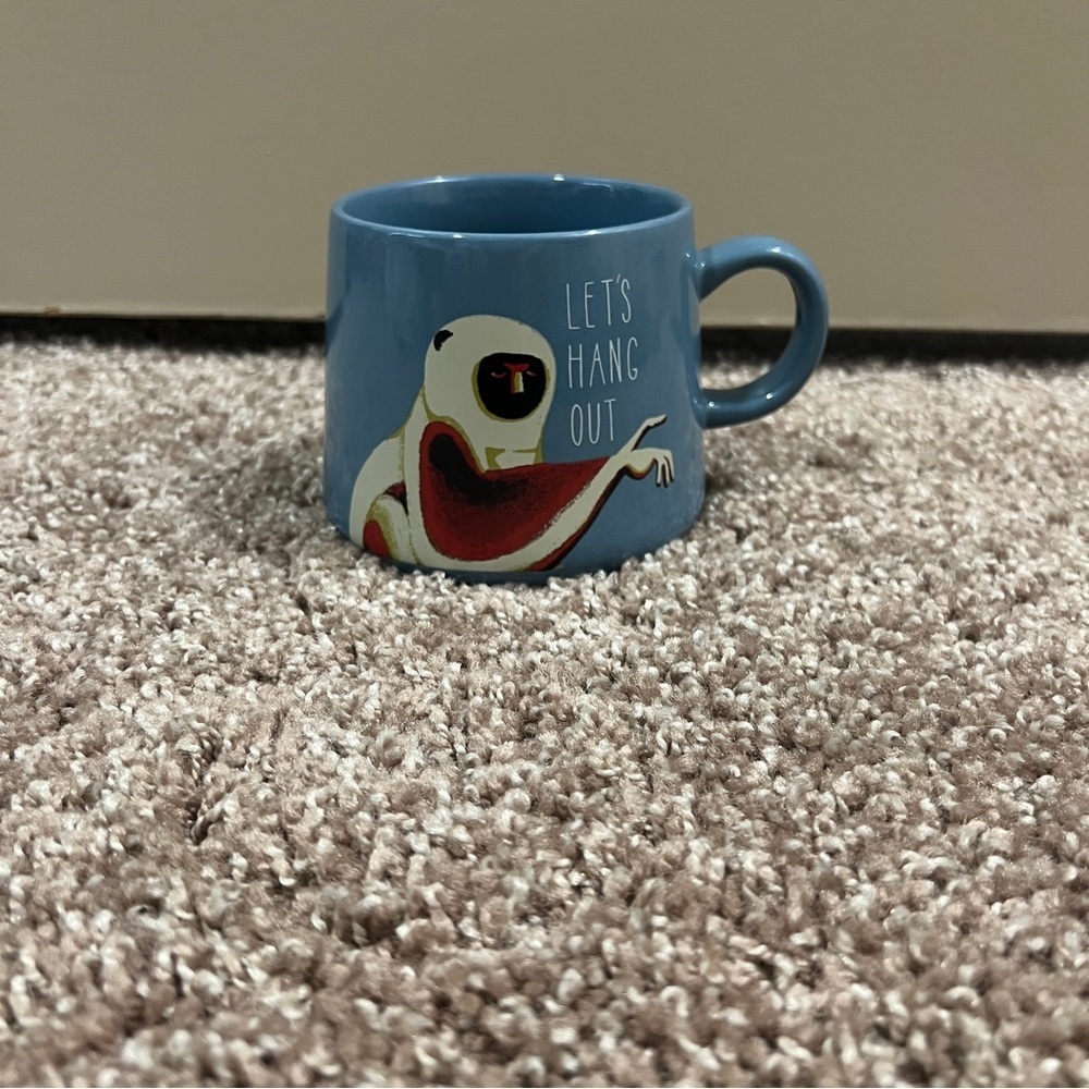 Opalhouse Target Sloth Let's Hang Out Blue Coffee Mug